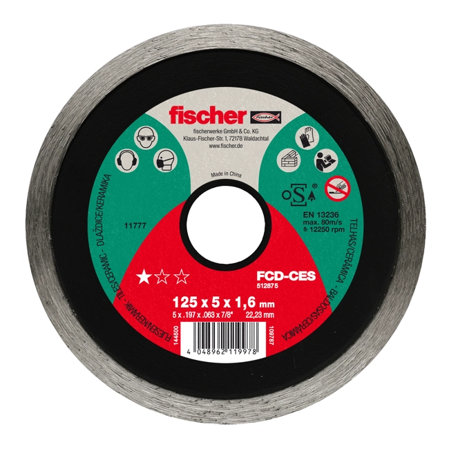 Vendita online disco da taglio FCD-CES 180 x 1,6 x 22,23 DIA (Conf. da 1 Pz.)